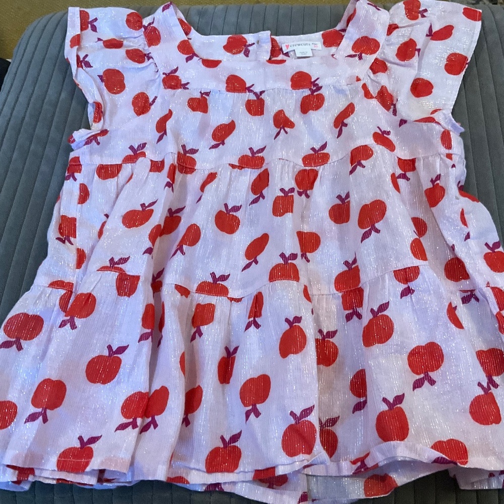 Crewcuts Apple Tiered Top